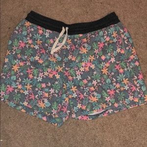 Chubbies Flower and Tucan Print Lounge Shorts